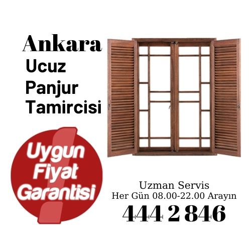 Ankara Ucuz Panjur Tamircisi 444 2 846